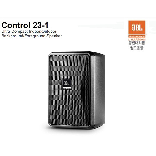 JBL CONTROL 23-1 / CONTROL 23 1 /블랙, 화이트 / 벽부형 패시브 스피커 / CONTROL23-1