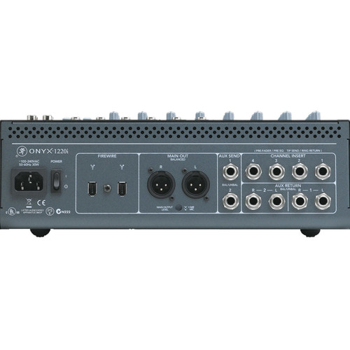 ONYX-1220i / MACKIE / 맥키 믹서 /  12채널 믹서 / 정품 / IEEE 1394 / Firewire