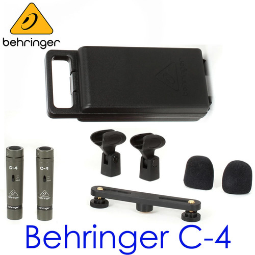 BEHRINGER C-4 / C 4 / 마이크 2개 세트 / 베링거 / 레코딩용 / 콘덴서 마이크 / 수음용
