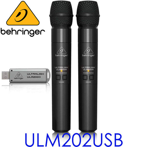 ULM-202USB / ULM202USB / 베링거 / 2.4 기가 무선 마이크 / USB동글이 무선 마이크