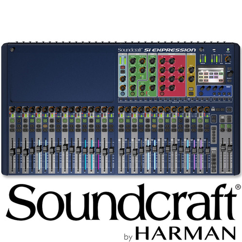 Soundcraft Si Expression3 / 32ch / 페이더글로우 / 렉시콘 이펙터 / 디지털믹서
