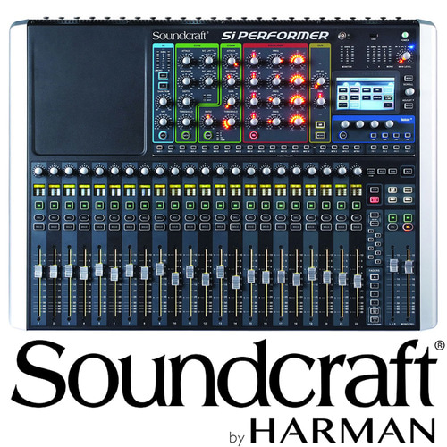 Soundcraft Si Performer 2 / Si Performer 2 / 24 채널 / 사운드크래프트 / Professional Audio Mixers / 고급형 디지털 믹서