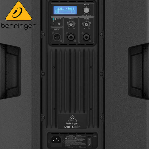 Behringer DR115DSP / DR115 DSP / 1400W / 15인치 / Powered Speaker / 베링거 / 액티브 스피커 / DR 115 DSP / 블루투스 재생가능