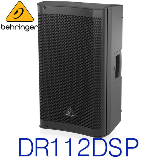 Behringer DR112DSP / DR112 DSP / 1200W /12인치 / Powered Speaker / 베링거 / 액티브 스피커 / DR 112 DSP / 블루투스 재생가능