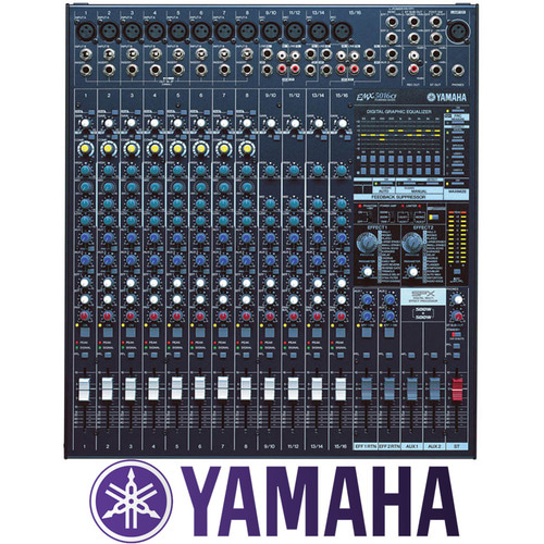 YAMAHA EMX-5016CF / EMX5016CF /  / 파워드믹서 / 앰프내장 믹서 / 500W + 500W / EMX 5016 CF