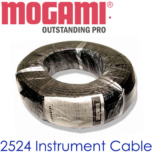 MOGAMI 2524 1타 / 모가미 2524 케이블 / 고급 악기용 케이블 / 고급형 기타 케이블 / 악기선 / 고급형 인스트루먼트 케이블 (100M) / 패치 케이블