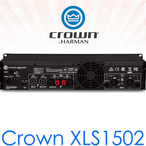 CROWN XLS1502  / XLS 1502 / 스테레오 앰프 / 파워앰프 / 크라운 / 정품 / XLS-1502