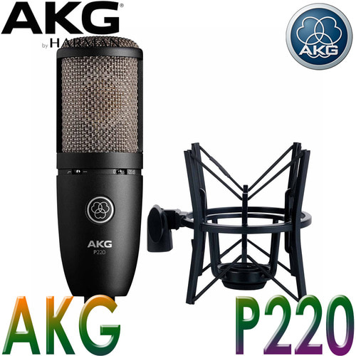 AKG P-220 / P 220 / PERCEPTION P220 / 프로페셔널 스튜디오 / 콘덴서 마이크