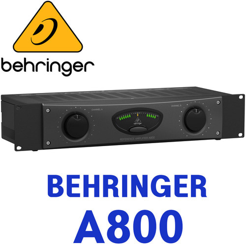 베링거 A800 /A 800 /A-800 / 프로페셔널 800W 스튜디오 모니터 스피커용 앰프 / 하이파이 파워앰프 /초경량 클래스-D 파워앰프