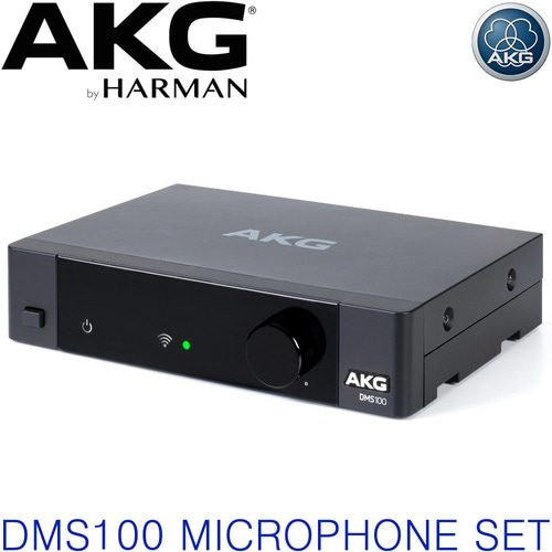 AKG DMS100 MICROPHONE SET / 무선마이크 보컬용 세트 / DMS DMS 100 MICROPHONE SET / DMS-100 무선핸드 마이크 세트 / 핸드 무선세트 마이크 / 에이케이지