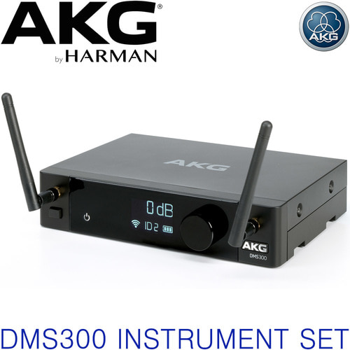 AKG DMS300 INSTRUMENT SET / DMS 300 INSTRUMENT SET / DMS-300 / 악기용 무선마이크 세트 / 악기용 무선세트 마이크 / 에이케이지