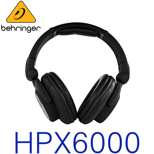 HPX-6000 / HPX6000 / 베링거 / 모니터 헤드폰 / 모니터링 헤드셋 / DJ헤드폰 / 홈레코딩 인터넷방송 고급형 헤드폰 / HPX 6000
