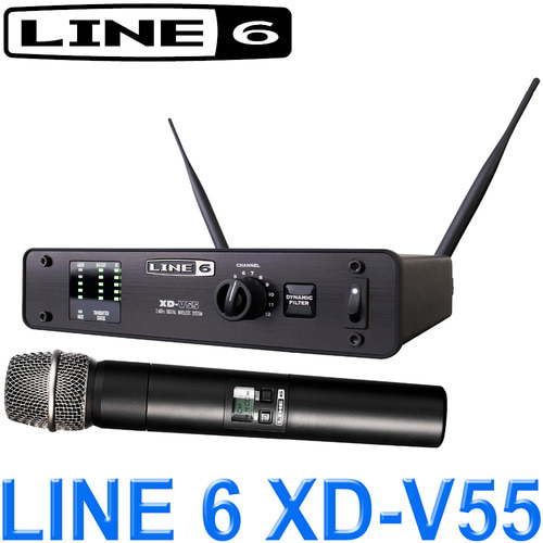 XD-V55 / XDV55 / LINE6 / 디지털 무선핸드마이크 시스템 / 라인식스 / 무선핸드 마이크 / 와이레스 핸드마이크 / XD V55