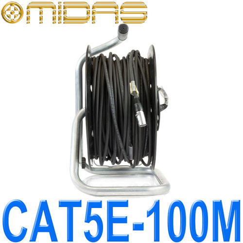 마이다스 CAT5E-100M / CAT5E100M / UTP 네트워크 케이블 릴/ CAT5E 100M