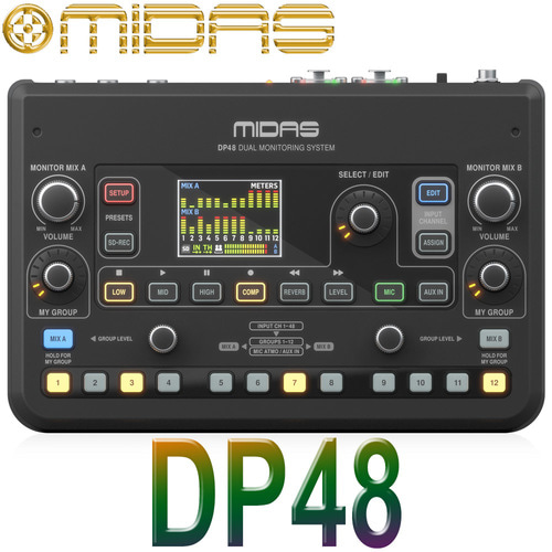 마이다스 DP48 / DP-48 / 퍼스널 모니터 믹서 / MIDAS DP 48