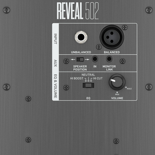REVEAL-502 / REVEAL502 / 탄노이 REVEAL 502 / 5인치 / 액티브 / 스튜디오 모니터 스피커 (1통) / 2웨이 / 액티브 / 리빌 502 / 모니터링 / 홈레코딩 / 인터넷방송