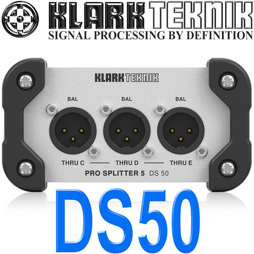 DS50 / DS-50 / KLARK TEKNIK / 클락테크닉 / DS 50 / 패시브 시그널 스플리터 / 1입력-5출력 / DS-50