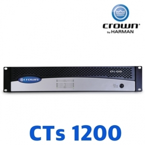 CROWN CTS1200/파워엠프 4옴8옴 600W