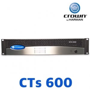 CROWN CTS600 / CTS 600 / 파워앰프 / 4옴 8옴 /300w출력