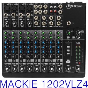 맥키 1202VLZ4 / 1202VLZ 4 / 1202 VLZ4 / MACKIE / 12채널 오디오 믹서 / 아날로그 믹서 / 12채널