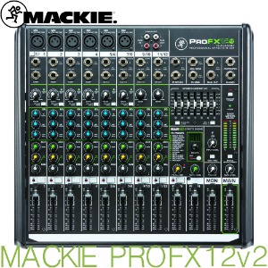MACKIE ProFX12v2 / ProFX 12v2 / 맥키 / 12채널 프로페셔널 이펙트 믹서 / ProFX12 v2 / MACKIE / 맥키 믹서 / 정품