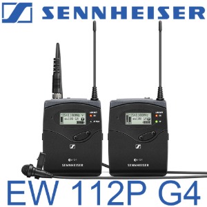 SENNHEISER EW 112P G4 / EW112PG4/ 젠하이저 올인원 무선 핀마이크 시스템 / 인터뷰용 / ENG 촬영용 무선핀 마이크 세트 / EW112P-G4 / EW-112P G4/켐코더용 무선핀마이크
