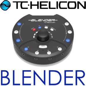 TC Helicon / TC헬리콘 / BLENDER / 포터블 12x8 오디오믹서 / 12x2 USB 오디오인터페이스 / 티씨헬리콘 / 블렌더