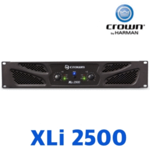 CROWN XLi2500 / 파워앰프 / 4옴 750W / XLi-2500 / XLi 2500 / 8옴 470W / XLI-2500 / XLI 2500 / 스테레오 앰프