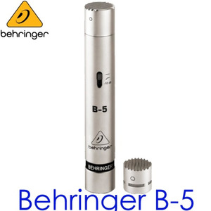 BEHRINGER B-5 / B 5 / B5  / 베링거 / 2개의 캡슐 / 스튜디오 콘덴서 마이크 / 레코딩 마이크