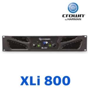CROWN XLi800 / XLI 800 / 파워앰프 / 4옴 300W / 8옴 180W출력 / XLI-800 / 듀얼채널 스테레오 앰프