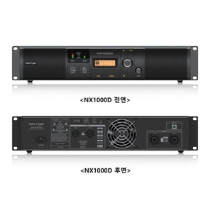 베링거 / NX-1000D / NX1000D /초경량 파워앰프 / 스테레오앰프 / NX 1000D / NX1000 D / DSP 제어 / 클래스D 앰프 / 1000W