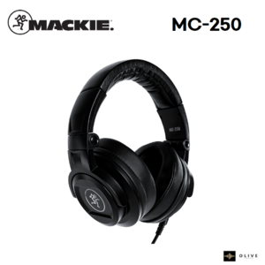 MACKIE 맥키 MC-250 전문가용 밀폐형 헤드폰 MC 250