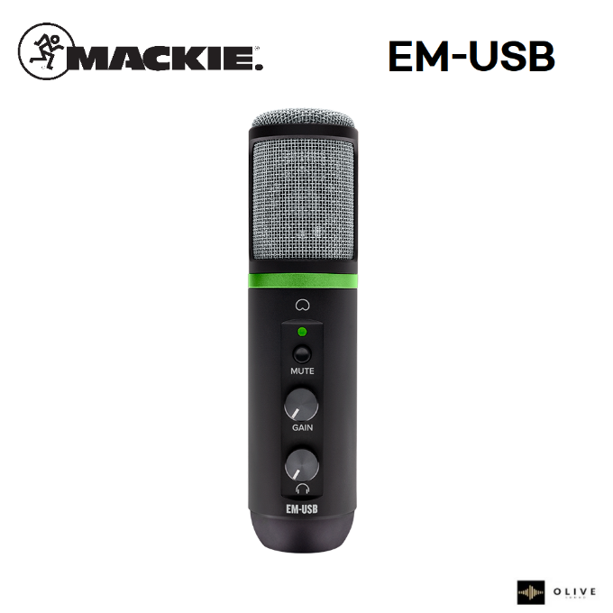 MACKIE 맥키 EM-USB USB 콘덴서 마이크 EM USB