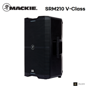 MACKIE 맥키 SRM210 V-Class 10인치 2000W 고성능 파워드 스피커 SRM-210 V-Class