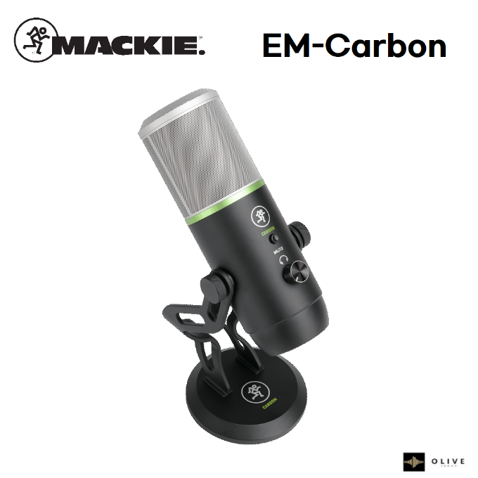 MACKIE 맥키 EM-Carbon 프리미엄 USB 콘덴서 마이크 EM Carbon