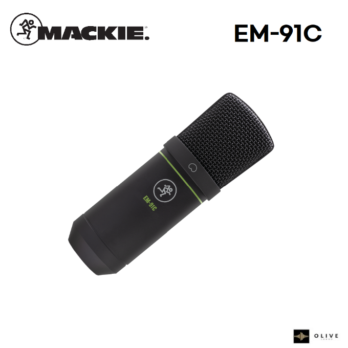 MACKIE 맥키 EM-91C 라지 다이어프램 콘덴서 마이크 EM 91C