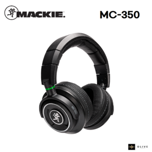 MACKIE 맥키 MC-350 전문가용 밀폐형 헤드폰 MC 350