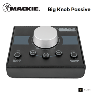 MACKIE 맥키 Big Knob Passive 패시브 모니터 컨트롤러 Big Knob-Passive