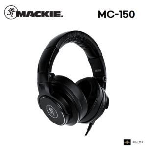 MACKIE 맥키 MC-150 전문가용 밀폐형 헤드폰 MC 150