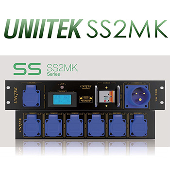 UNITEK SS2MK / SS 2MK / 유니텍 / 순차전원공급기 / 32A 대용량전원부/ 고용량앰프전원부 / 랙장착가능