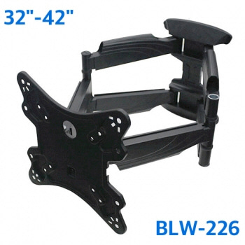 BLW-226 / BLW226 / 상하좌우 각도조절 벽걸이 브라켓 / 32-42형 / 관절형 벽걸이 거치대 / 40Kg 지탱 / BLW 226