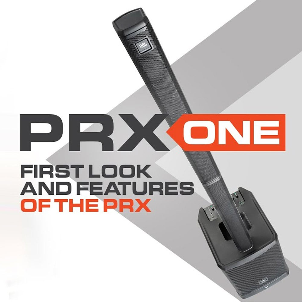 JBL PRX ONE / PRXONE / 이동식앰프 / 블루투스 / 7채널 / 2000W / 제이비엘 / 올인원 / 포터블 PA 스피커 세트 / 휴대용 /  PRX-ONE /  PRX ONE