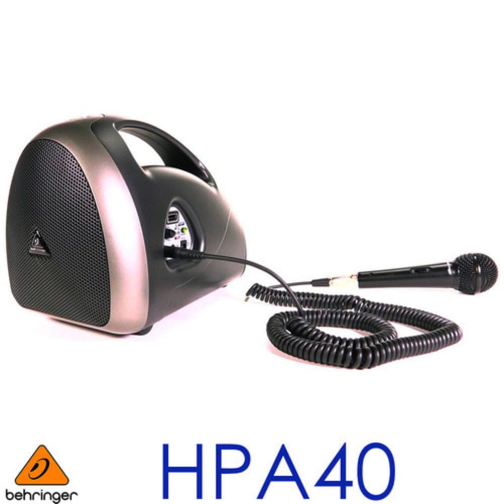 HPA40 / 베링거 HPA 40 / 40W / 충전식 / EPA40 신형제품 / USB 베링거 무선마이크 사용가능