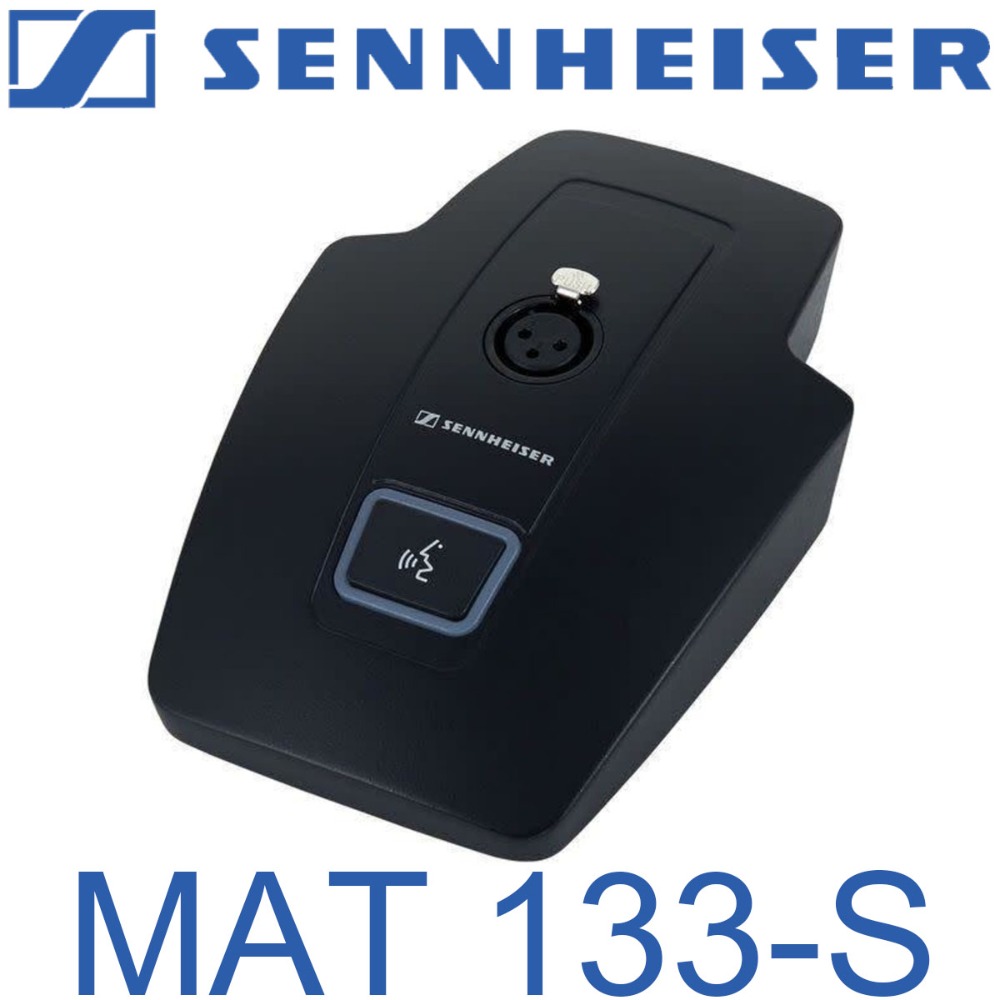Sennheiser MAT 133 S / MAT133S / 구즈넥마이크 받침대 / 스위치있음 / 젠하이저 전용 / 구즈넥 베이스 / MAT133 S / 구즈넥 마이크 별도구매 / 회의 설교 스피치 강의 안내용 / MAT 133 S