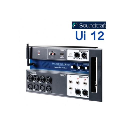 Soundcraft UI12 / UI 12 / UI-12 디지털믹서 / 디지털믹서 / 사운드크래프트 디지털 믹서