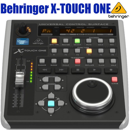 BEHRINGER X-TOUCH ONE / X TOUCH ONE / 베링거 DAW 컨트롤러 / 공인대리점 /정품 / 베링거/ 모터 페이더 / USB/MIDI / USB인터페이스