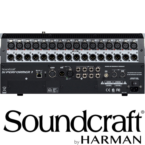 Soundcraft Si Performer 1 / Si Performer1 / 16 채널 / 사운드크래프트 / Professional Audio Mixers / 디지털믹서
