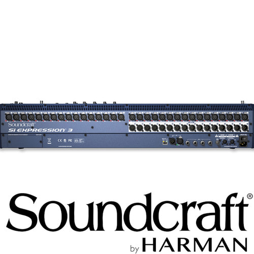 Soundcraft Si Expression3 / 32ch / 페이더글로우 / 렉시콘 이펙터 / 디지털믹서