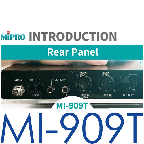 MIPRO MI-909T / MI909T / MI 909T / Digital Stereo Transmitter / 미프로 / 인이어 송신기