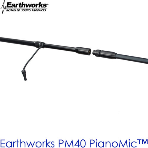 PM40 / Earthworks Audio PM-40 / 어스워크 / 피아노 마이크 / 무지향성 / 컨덴서마이크 / PM40 PianoMic™ / 레코딩용